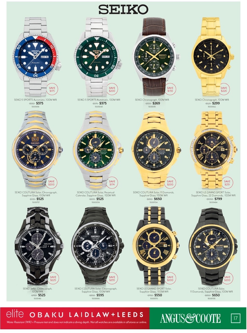 Angus and Coote Catalogue