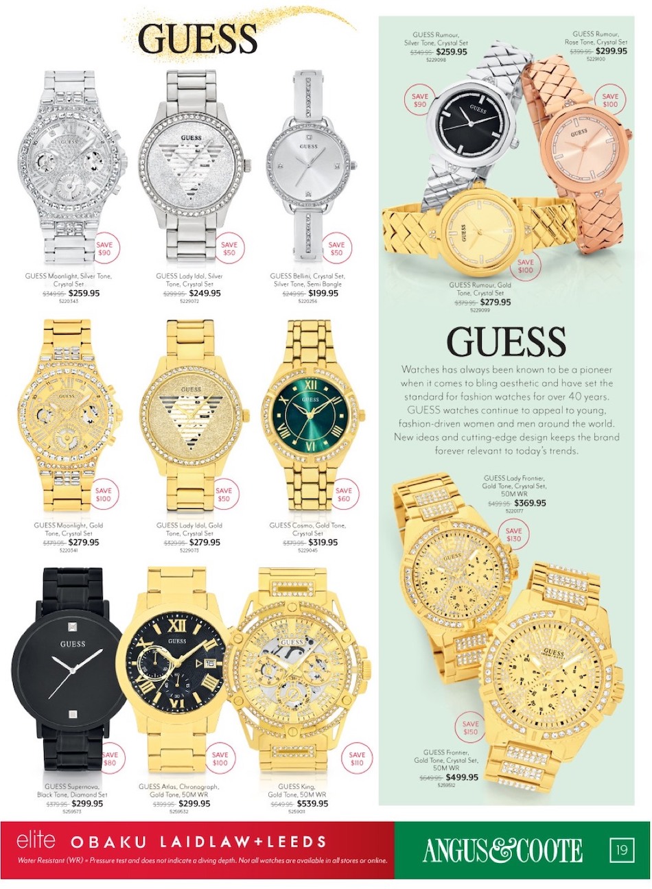 Angus and Coote Catalogue