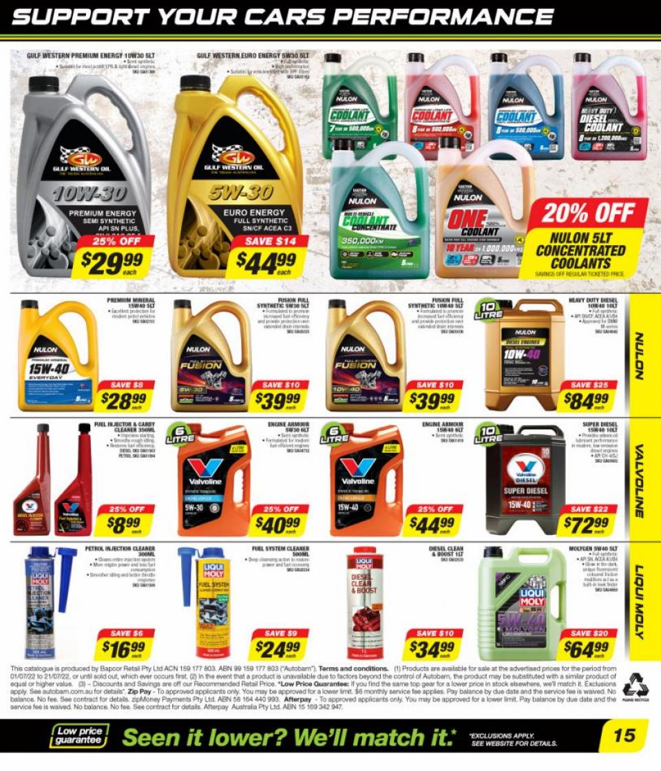 Autobarn Catalogue