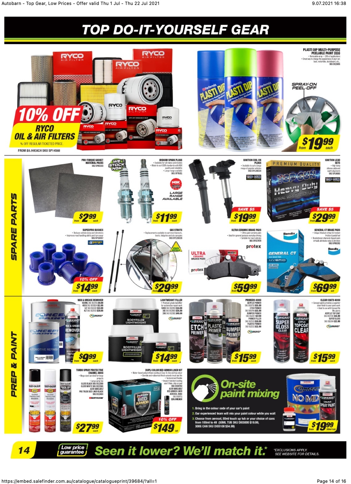 Autobarn Catalogue