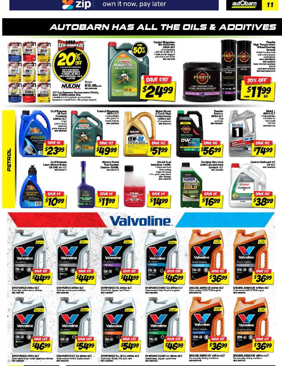 Autobarn Catalogue
