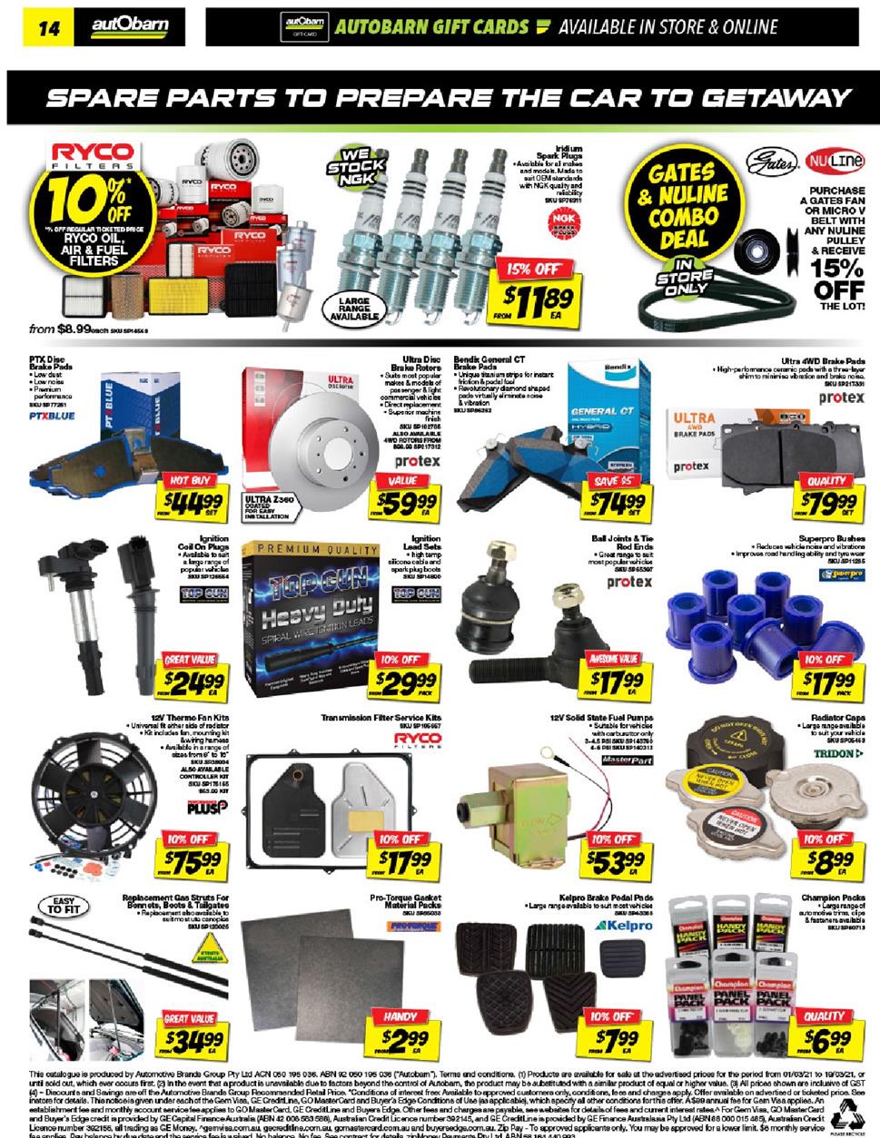 Autobarn Catalogue