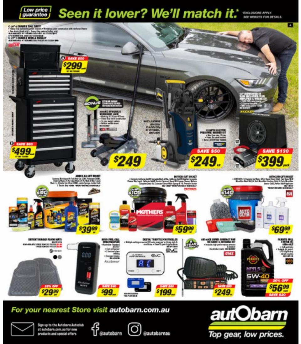 Autobarn Catalogue