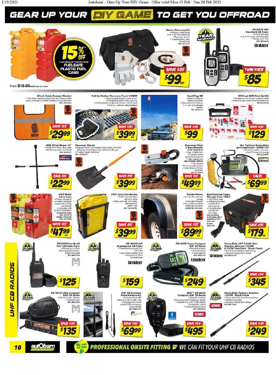 Autobarn Catalogue