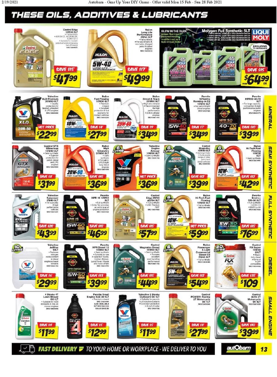 Autobarn Catalogue