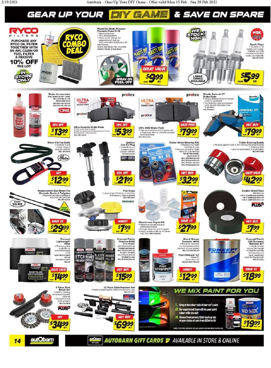Autobarn Catalogue