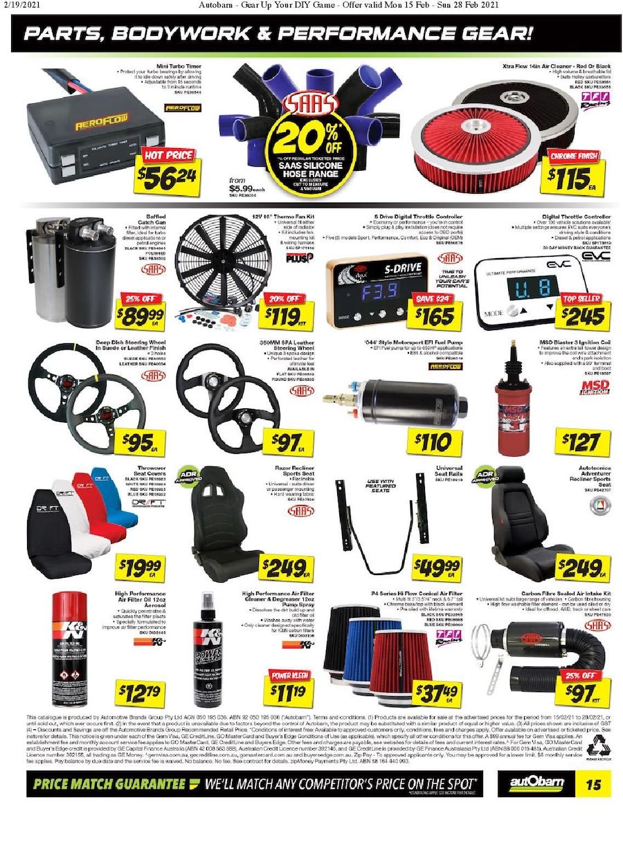Autobarn Catalogue