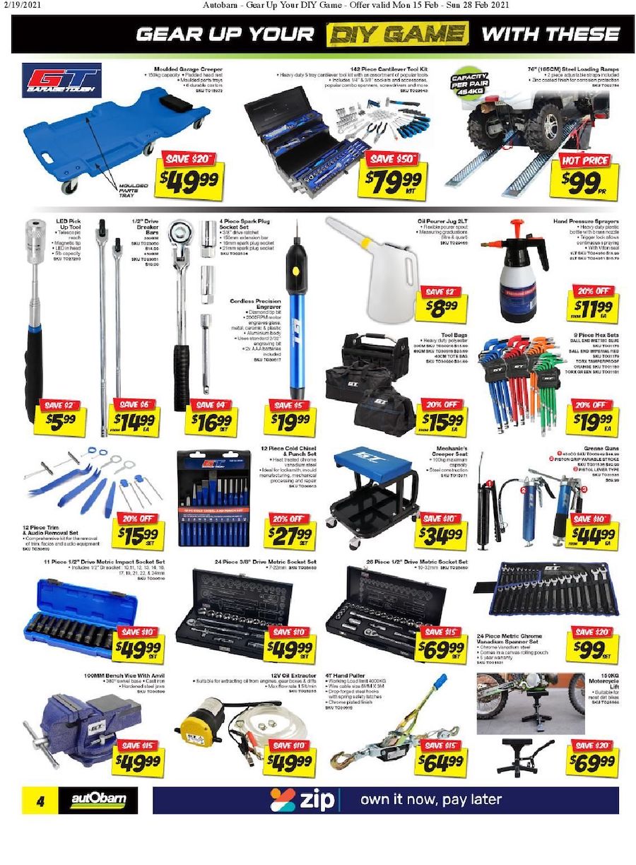 Autobarn Catalogue