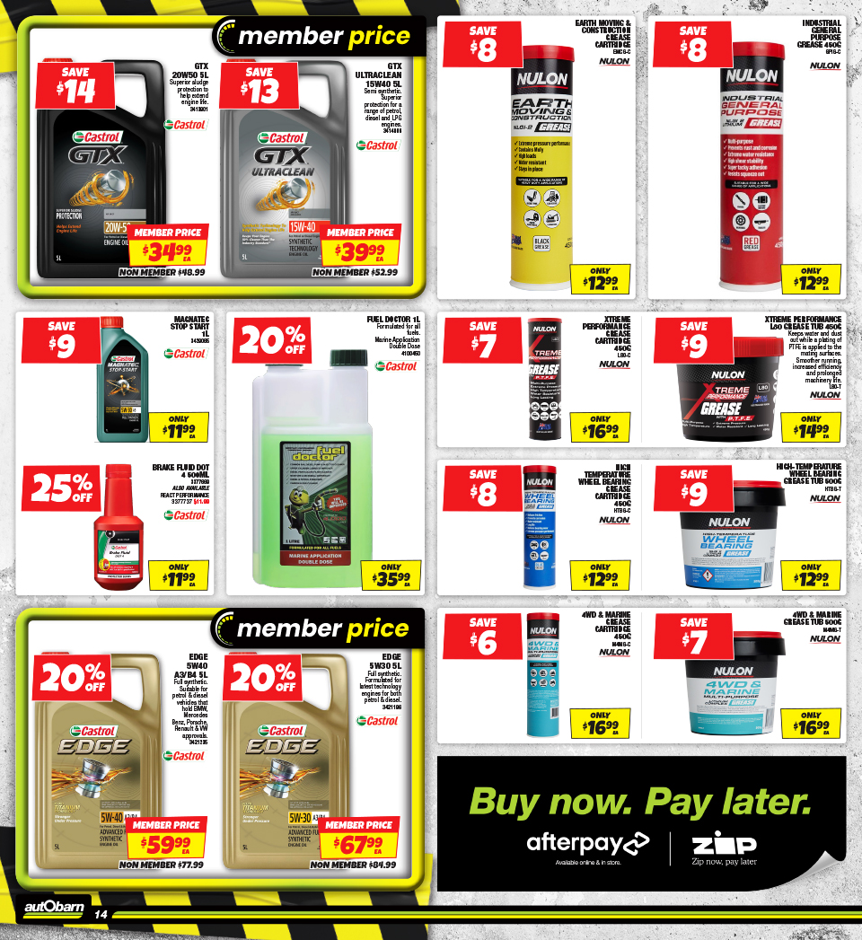 Autobarn Catalogue