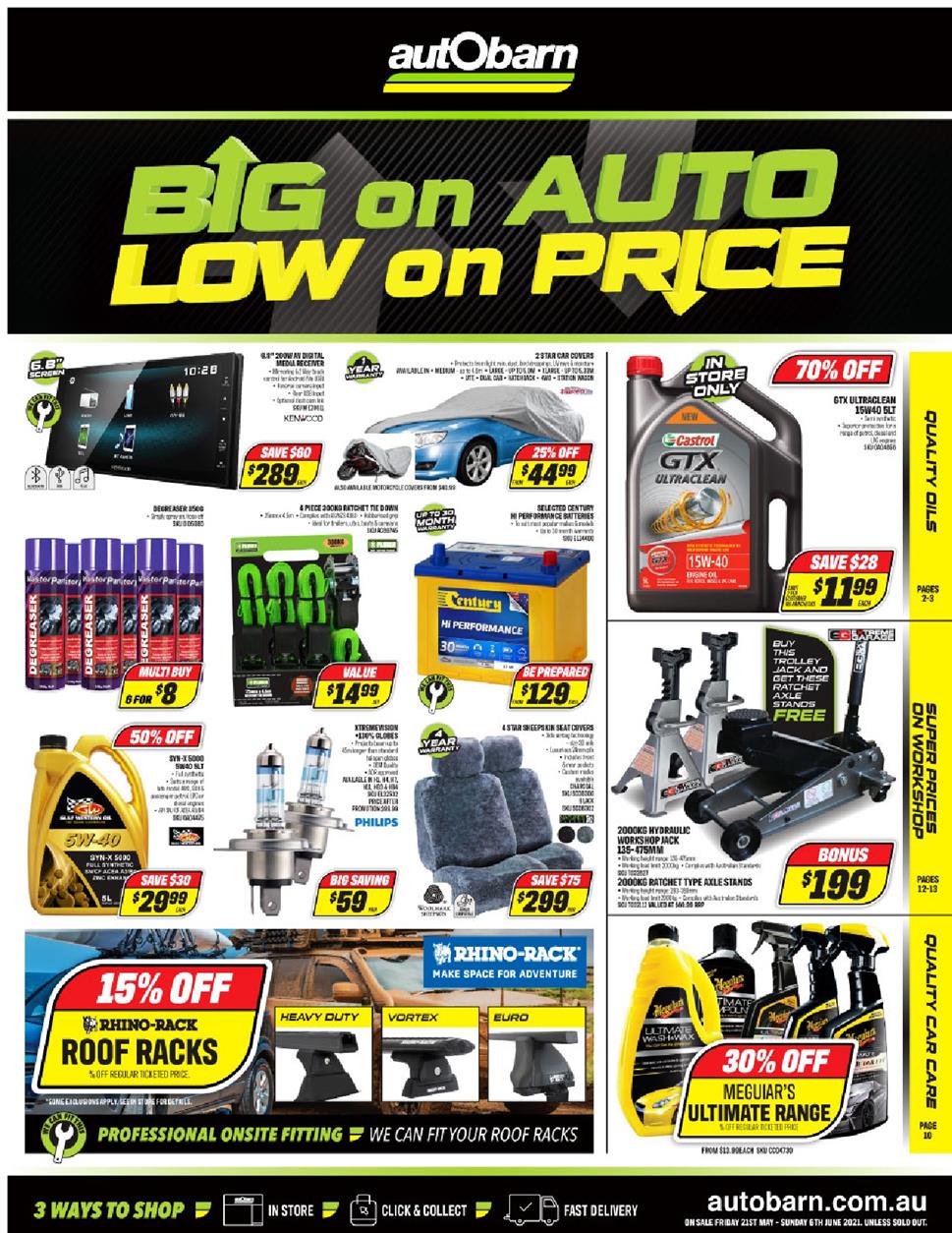 Autobarn Catalogue