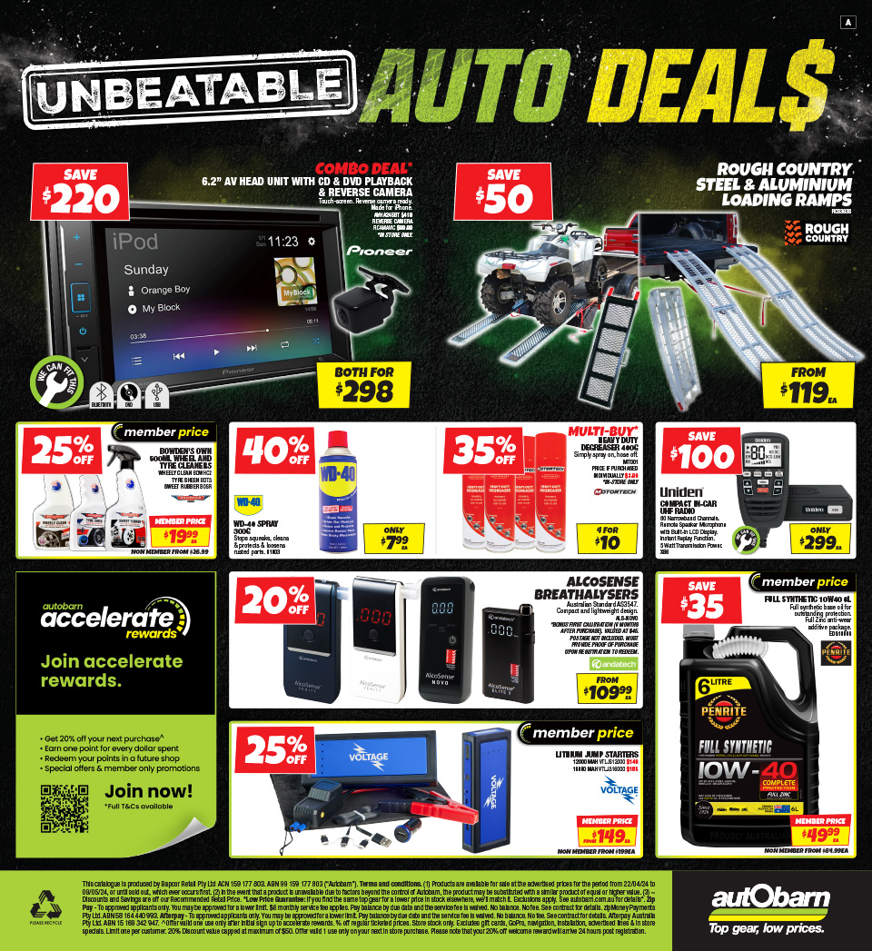 Autobarn Catalogue