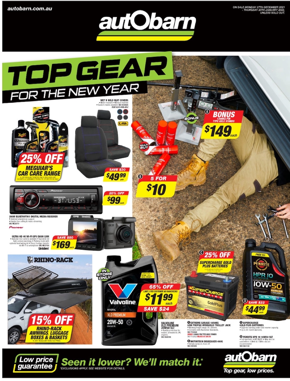 Autobarn Catalogue