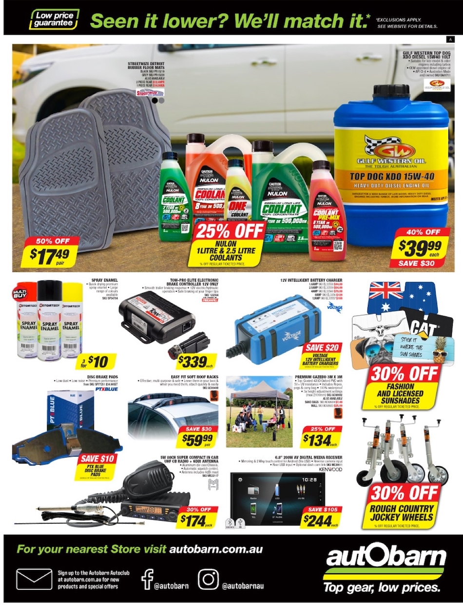 Autobarn Catalogue