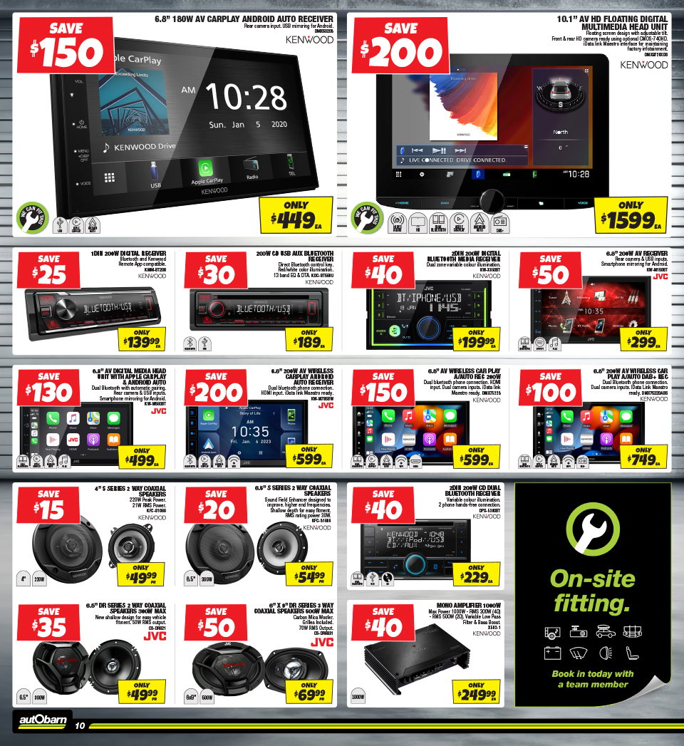 Autobarn Catalogue