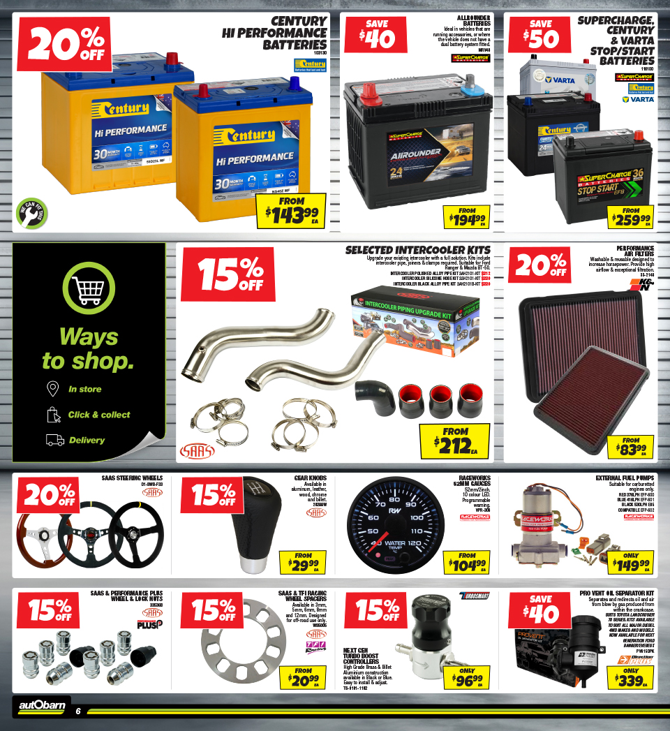 Autobarn Catalogue