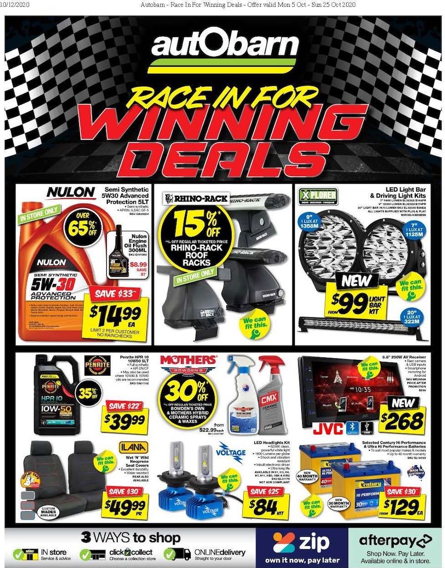 Autobarn Catalogue