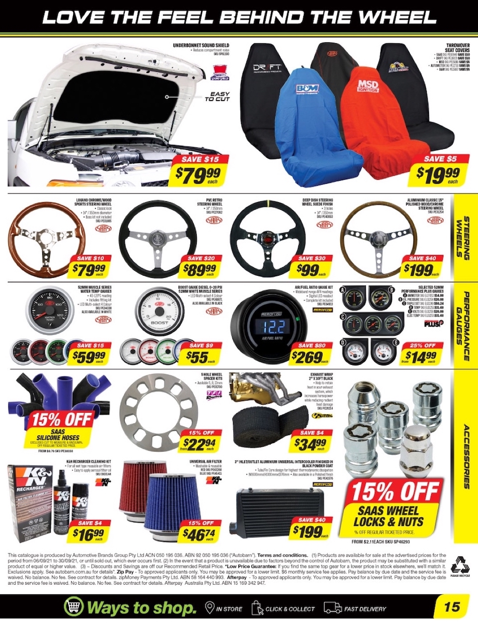 Autobarn Catalogue