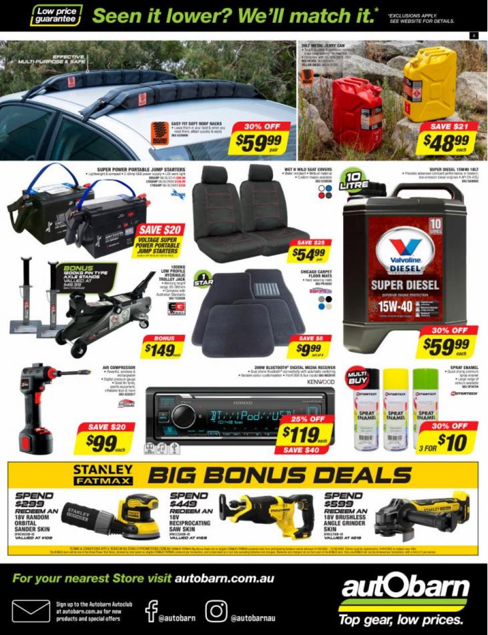 Autobarn Catalogue