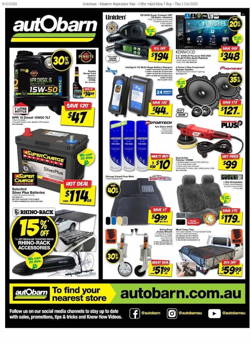 Autobarn Catalogue