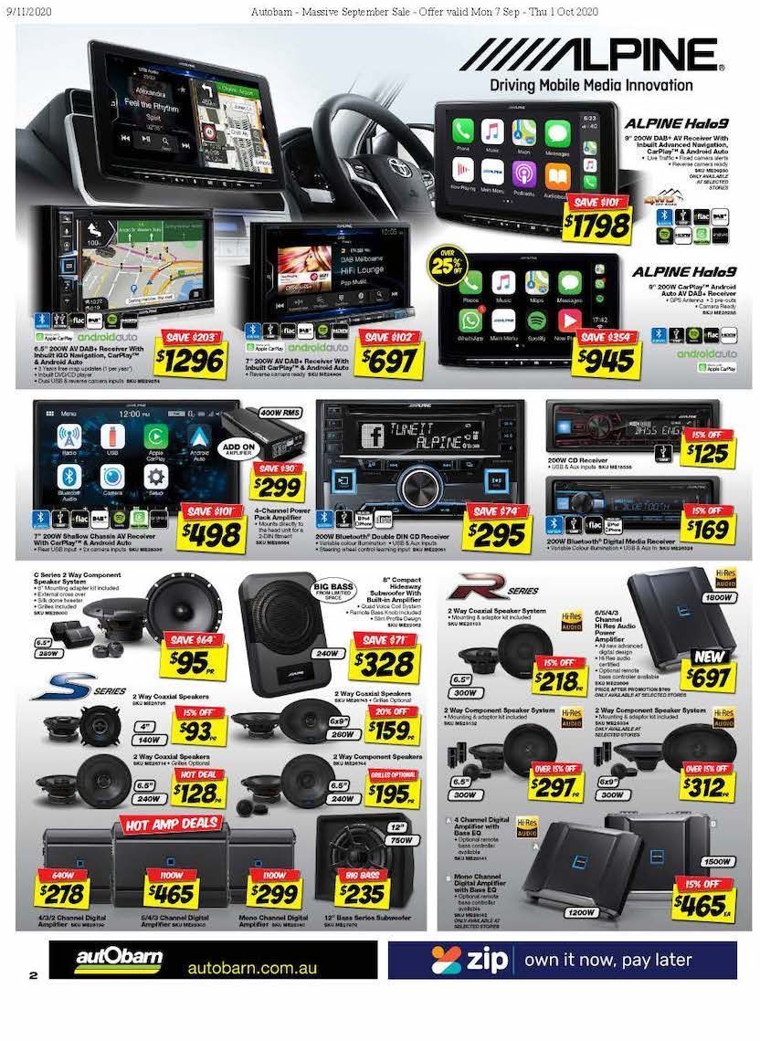 Autobarn Catalogue