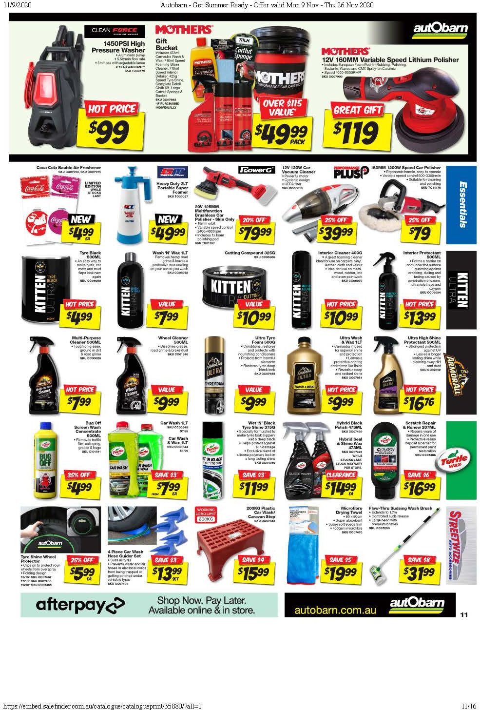Autobarn Catalogue