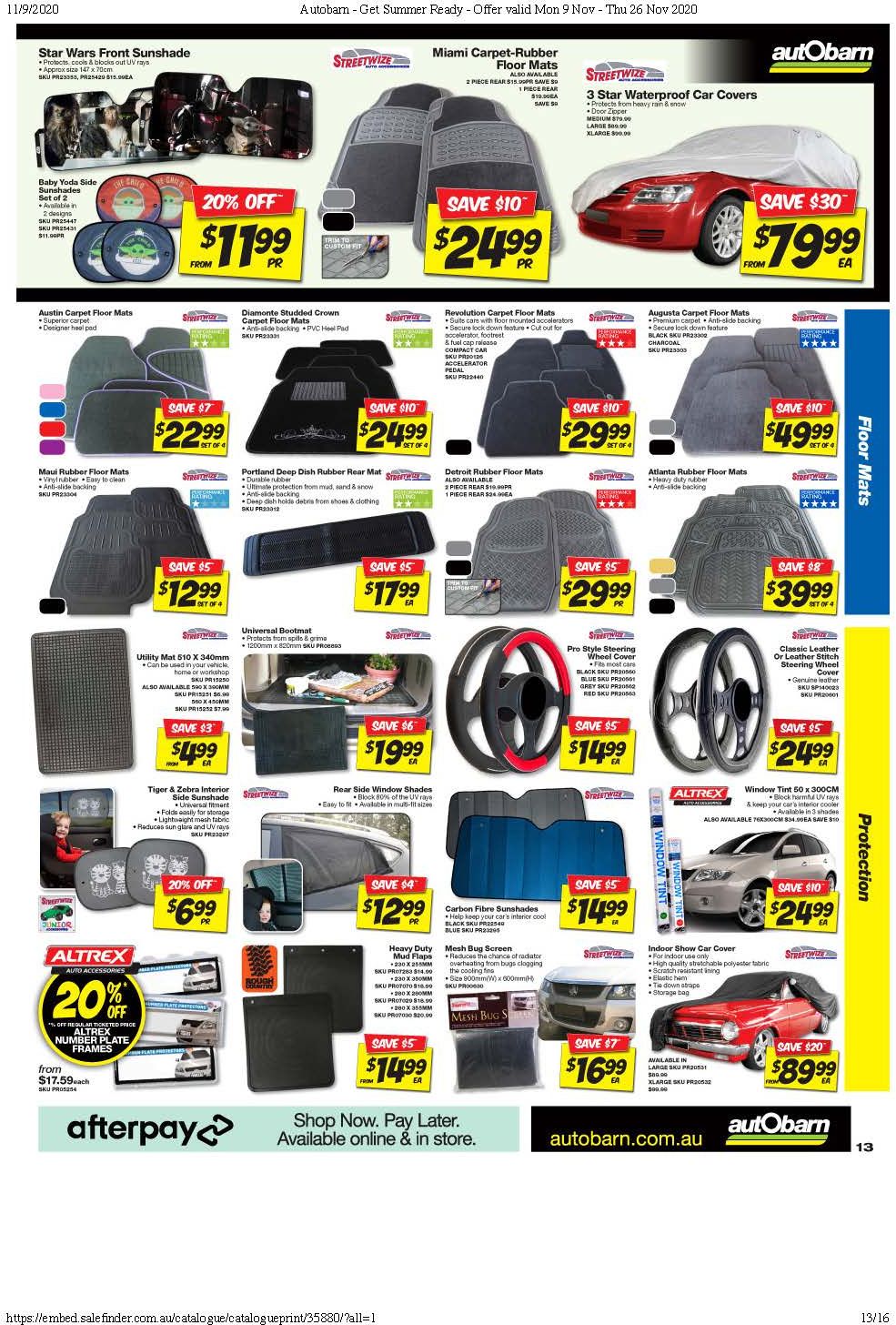 Autobarn Catalogue
