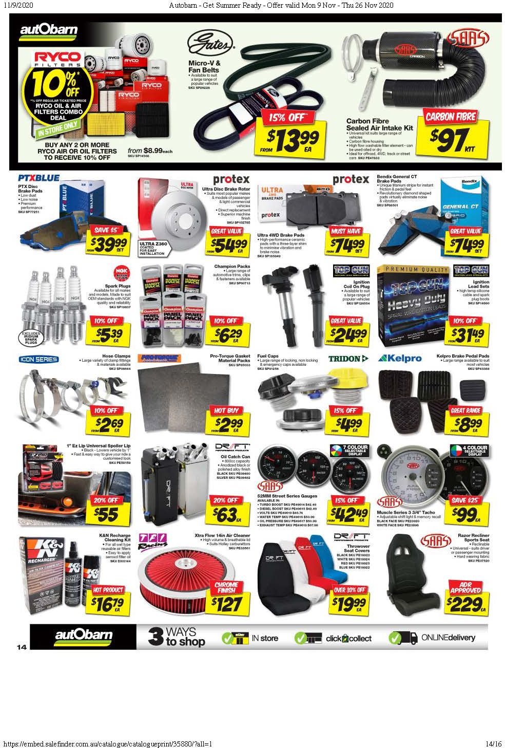 Autobarn Catalogue