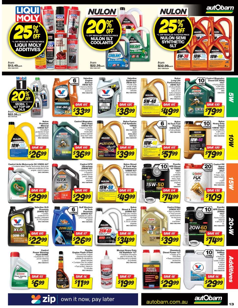 Autobarn Catalogue