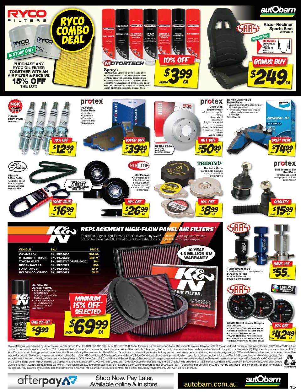 Autobarn Catalogue