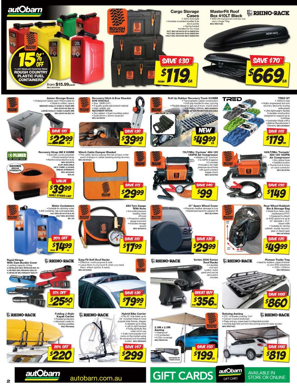 Autobarn Catalogue