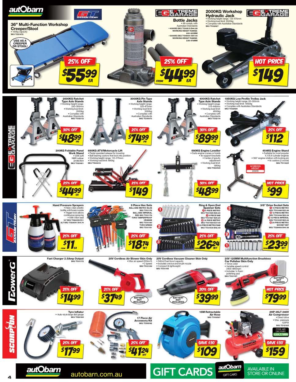 Autobarn Catalogue