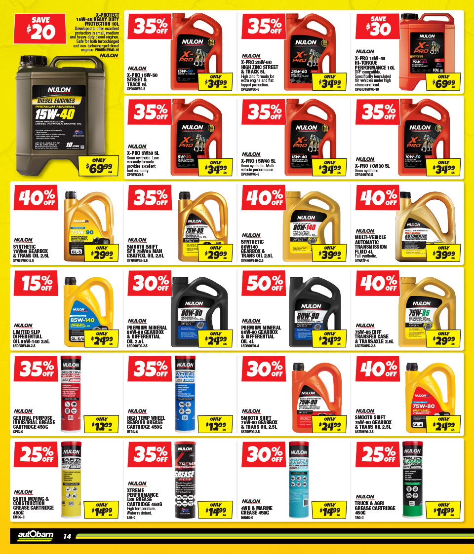 Autobarn Catalogue