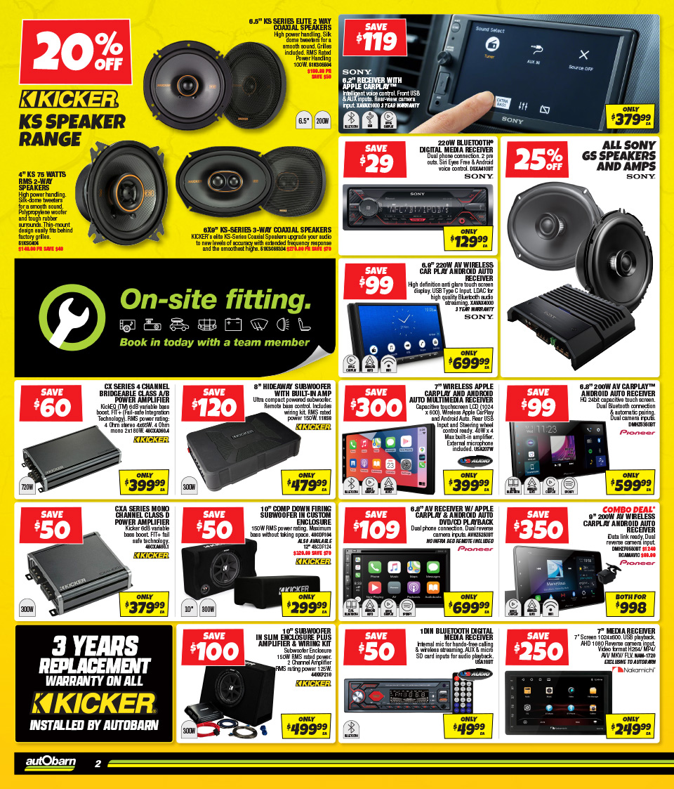 Autobarn Catalogue