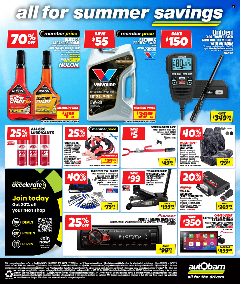 Autobarn Catalogue