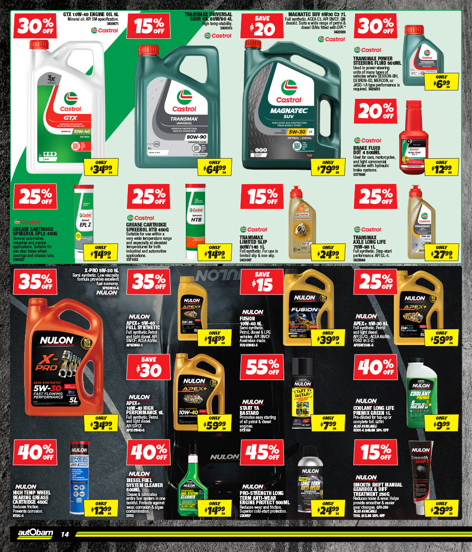 Autobarn Catalogue