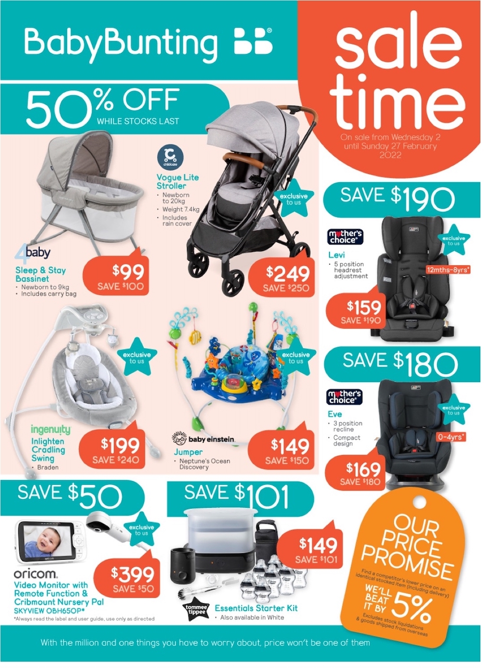 Baby Bunting Catalogue
