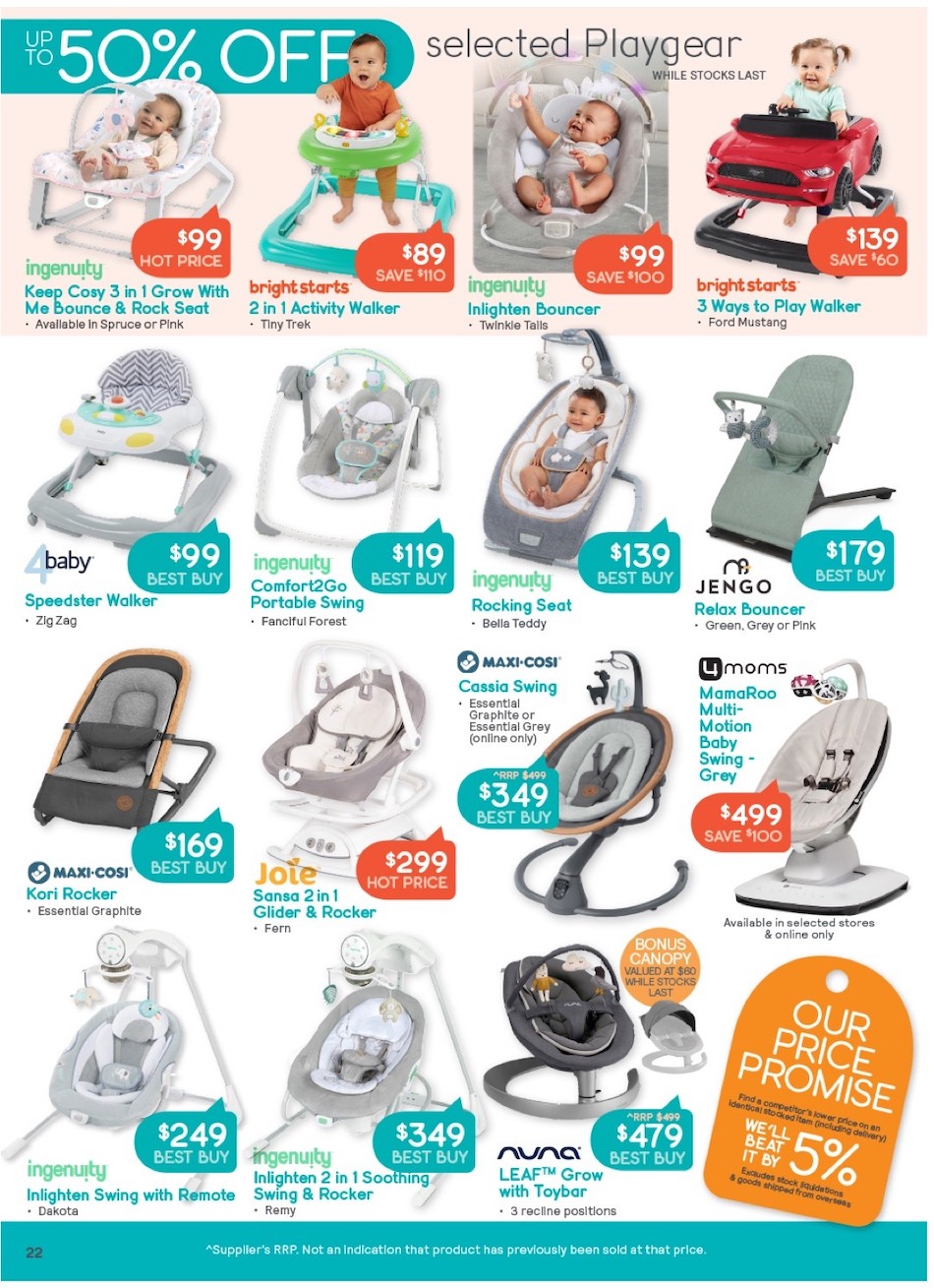 Baby Bunting Catalogue