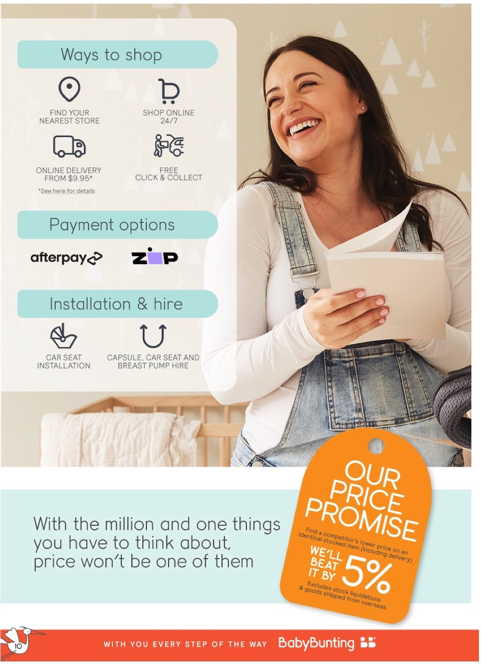 Baby Bunting Catalogue