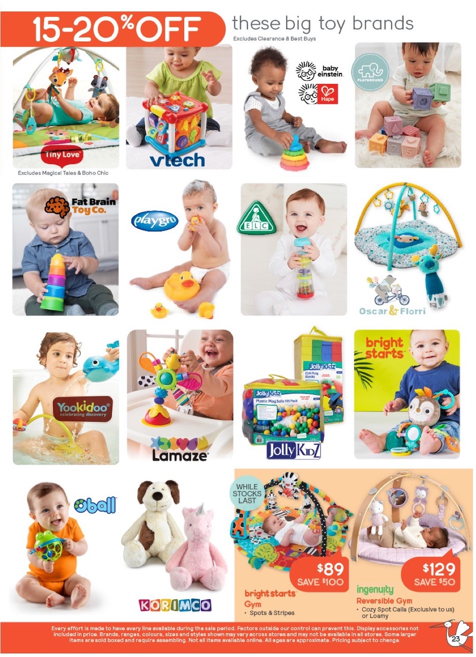 Baby Bunting Catalogue