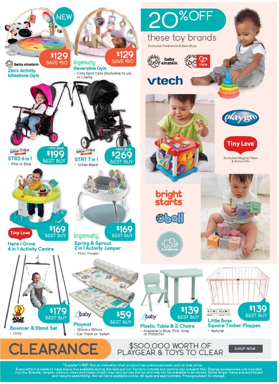 Baby Bunting Catalogue