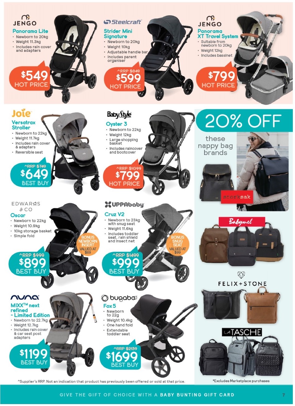 Baby Bunting Catalogue