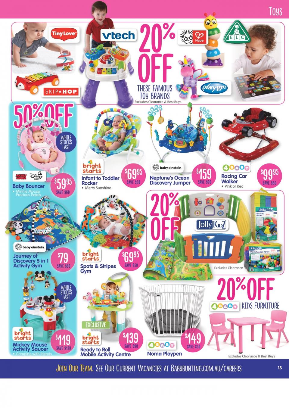 Baby Bunting Catalogue