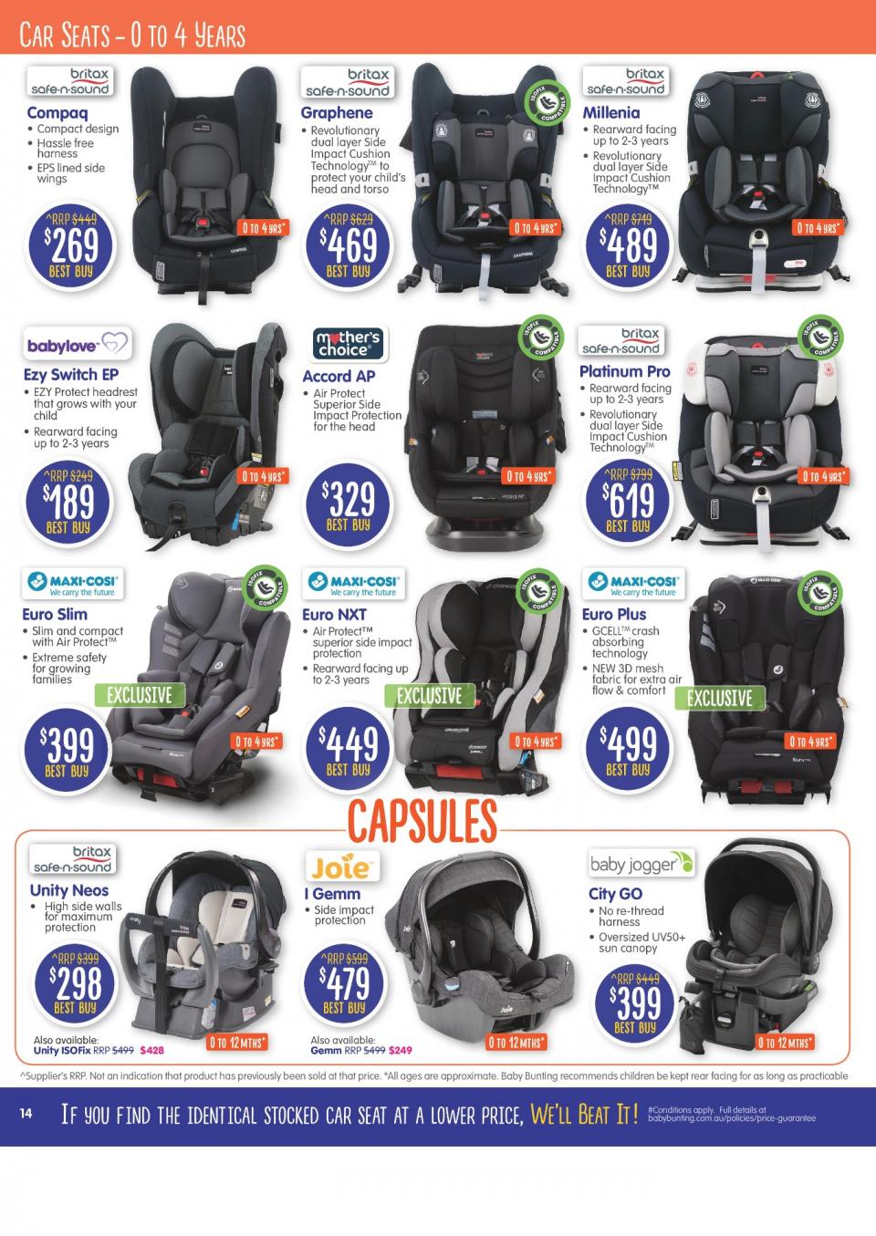 Baby Bunting Catalogue