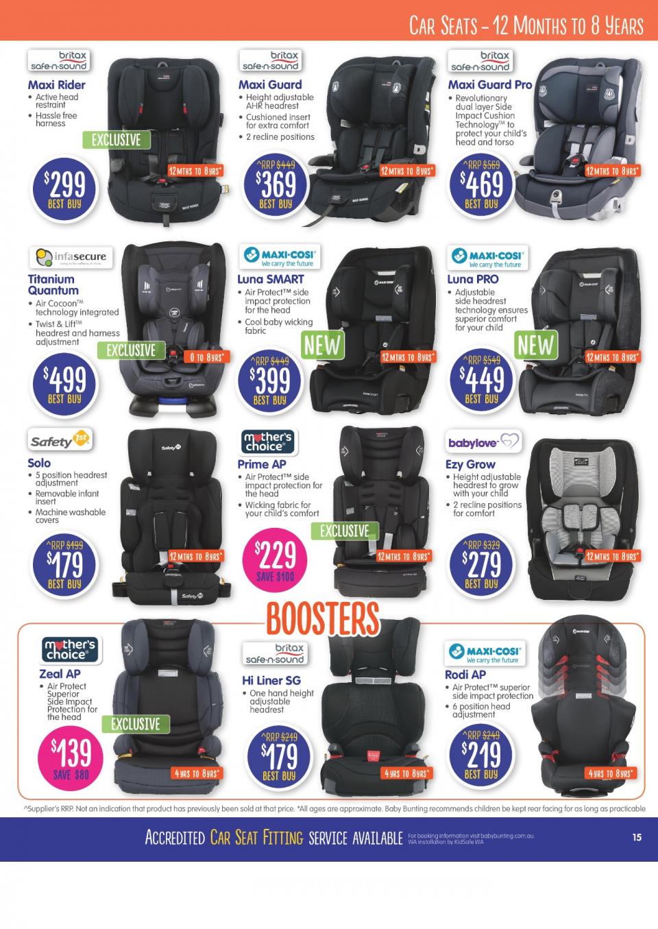 Baby Bunting Catalogue