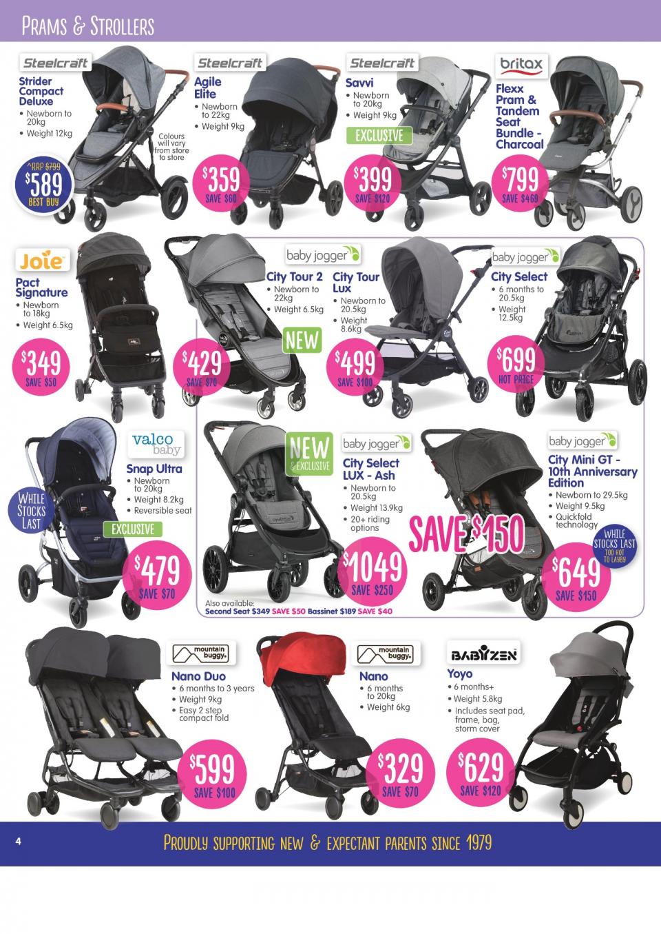 Baby Bunting Catalogue