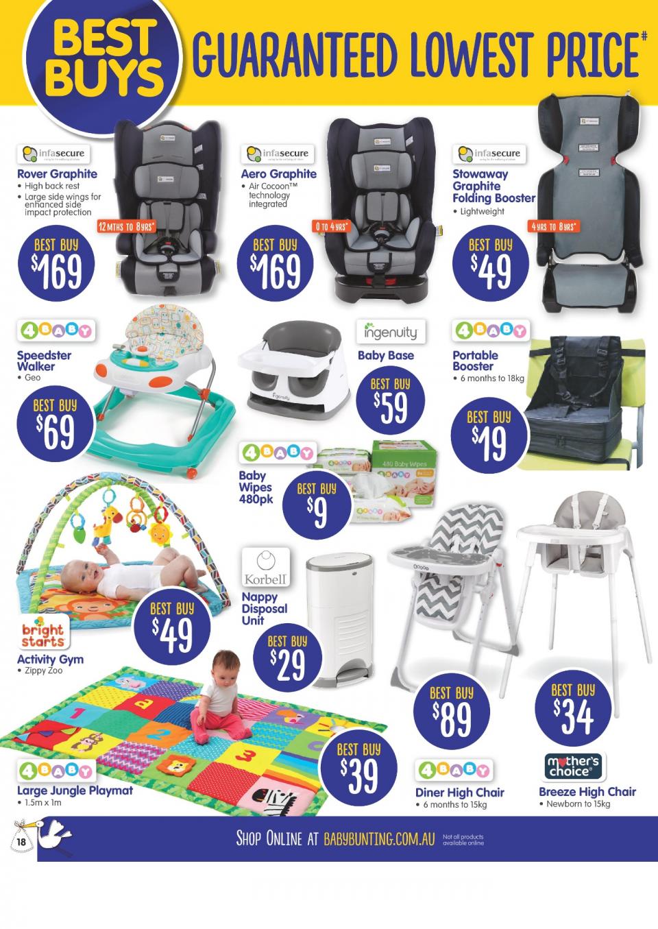 Baby Bunting Catalogue