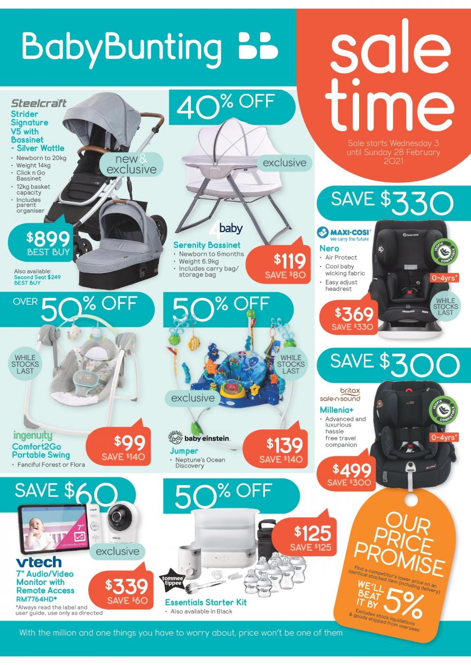 Baby Bunting Catalogue