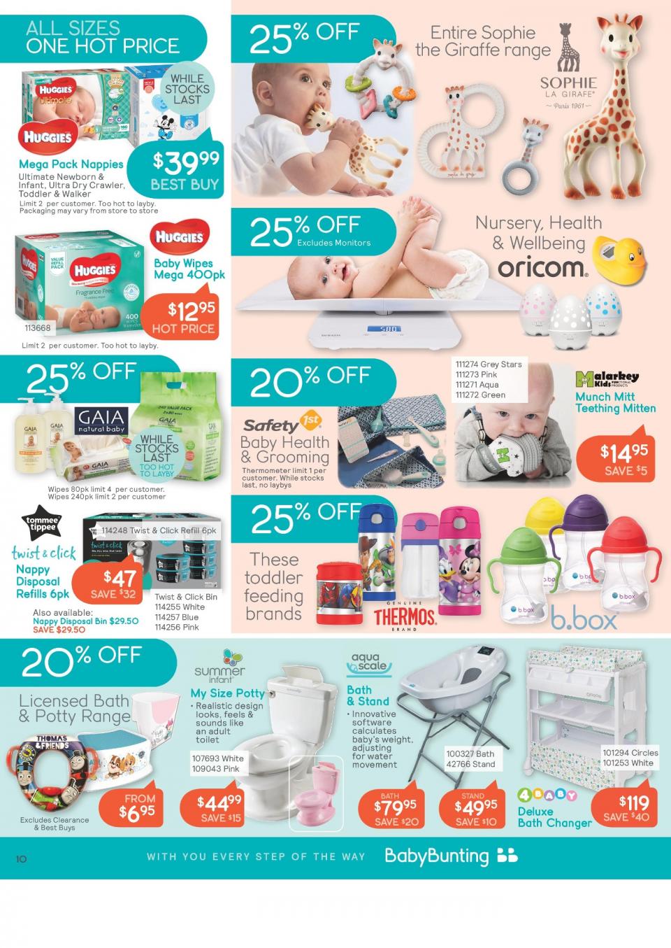 Baby Bunting Catalogue