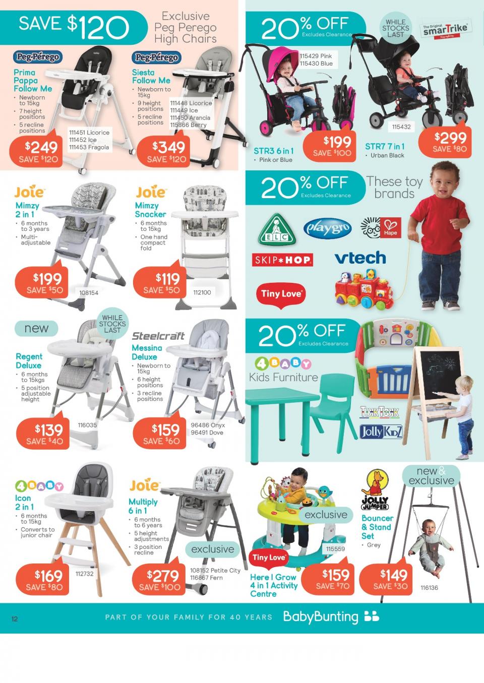 Baby Bunting Catalogue