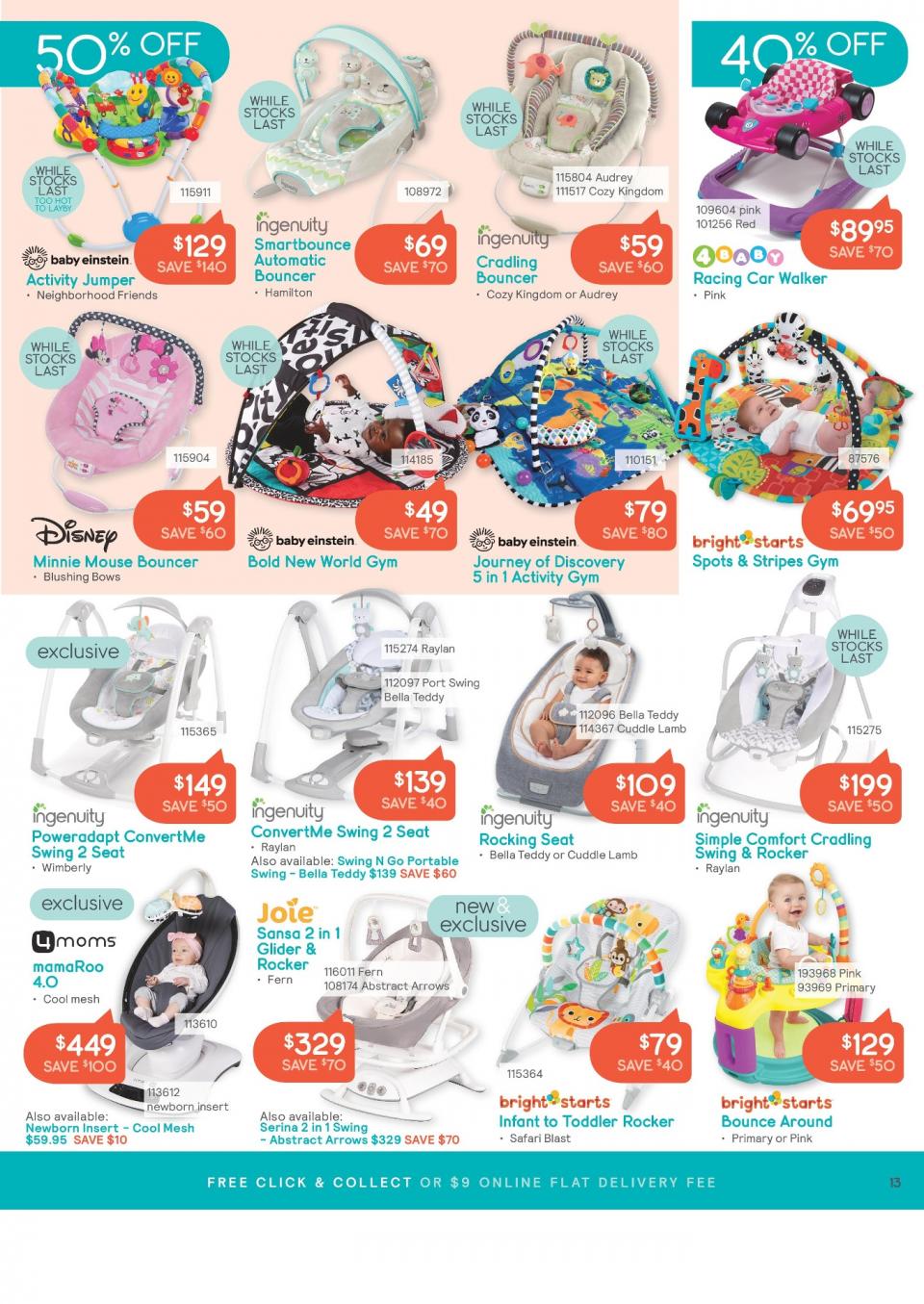 Baby Bunting Catalogue